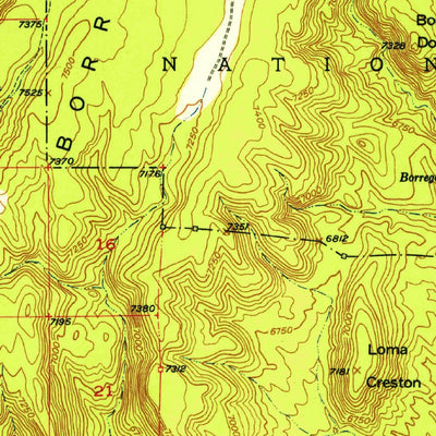 United States Geological Survey Jemez, NM (1943, 62500-Scale) digital map