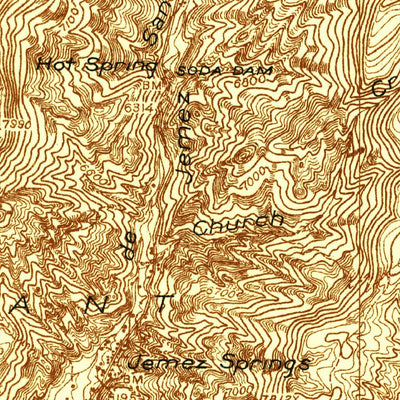 United States Geological Survey Jemez Springs, NM (1937, 48000-Scale) digital map