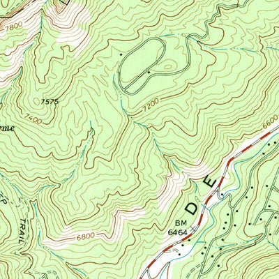 United States Geological Survey Jemez Springs, NM (1970, 24000-Scale) digital map