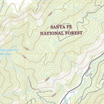United States Geological Survey Jemez Springs, NM (2020, 24000-Scale) digital map