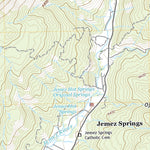 United States Geological Survey Jemez Springs, NM (2020, 24000-Scale) digital map