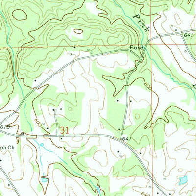 United States Geological Survey Jemison West, AL (1971, 24000-Scale) digital map