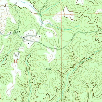 United States Geological Survey Jemison West, AL (1971, 24000-Scale) digital map