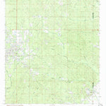 United States Geological Survey Jena East, LA (1985, 24000-Scale) digital map