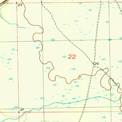 United States Geological Survey Jena, FL (1954, 24000-Scale) digital map