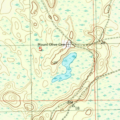 United States Geological Survey Jena, FL (1954, 24000-Scale) digital map