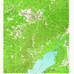 United States Geological Survey Jena, LA (1958, 62500-Scale) digital map