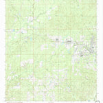 United States Geological Survey Jena West, LA (1985, 24000-Scale) digital map