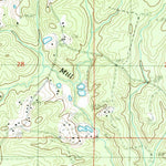United States Geological Survey Jena West, LA (1985, 24000-Scale) digital map