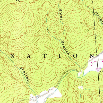 United States Geological Survey Jenkins East, KY-VA (1963, 24000-Scale) digital map