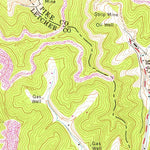 United States Geological Survey Jenkins East, KY-VA (1963, 24000-Scale) digital map