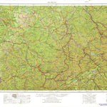 United States Geological Survey Jenkins, KY-VA-WV (1957, 250000-Scale) digital map