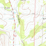 United States Geological Survey Jenkins, MO (1974, 24000-Scale) digital map