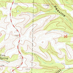 United States Geological Survey Jenkins, MO (1974, 24000-Scale) digital map