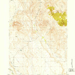 United States Geological Survey Jenkins Mountain, WY (1951, 24000-Scale) digital map