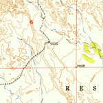 United States Geological Survey Jenkins Mountain, WY (1951, 24000-Scale) digital map