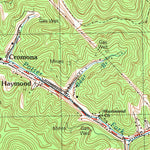 United States Geological Survey Jenkins West, KY-VA (1992, 24000-Scale) digital map