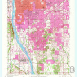 United States Geological Survey Jenks, OK (1952, 24000-Scale) digital map
