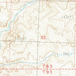 United States Geological Survey Jennies Peak, OR (1988, 24000-Scale) digital map