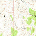United States Geological Survey Jennings Camp Creek, MT (1977, 24000-Scale) digital map