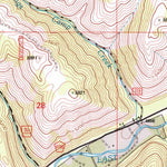 United States Geological Survey Jennings Camp Creek, MT (1998, 24000-Scale) digital map