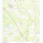 United States Geological Survey Jennings, FL-GA (1956, 24000-Scale) digital map