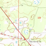 United States Geological Survey Jennings, FL-GA (1956, 24000-Scale) digital map