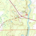United States Geological Survey Jennings, FL-GA (1956, 24000-Scale) digital map