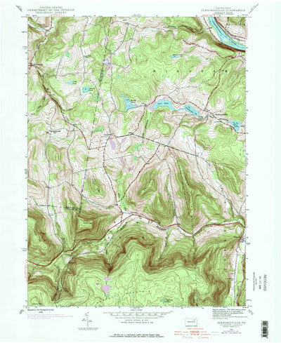 United States Geological Survey Jenningsville, PA (1945, 24000-Scale) digital map