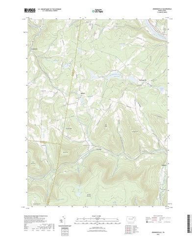 United States Geological Survey Jenningsville, PA (2023, 24000-Scale) digital map