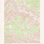 United States Geological Survey Jenny Canyon, UT (1991, 24000-Scale) digital map