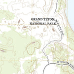 United States Geological Survey Jenny Lake, WY (2021, 24000-Scale) digital map