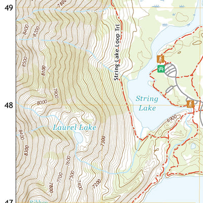United States Geological Survey Jenny Lake, WY (2021, 24000-Scale) digital map