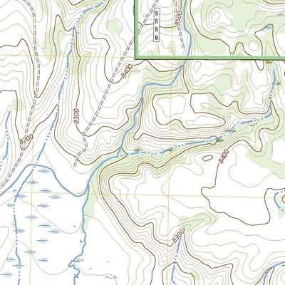 United States Geological Survey Jensen Meadows, WY (2023, 24000-Scale) digital map
