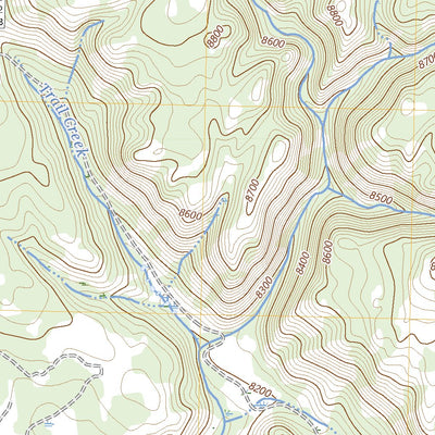 United States Geological Survey Jensen Meadows, WY (2023, 24000-Scale) digital map