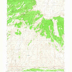 United States Geological Survey Jensen Ridge, UT (1966, 24000-Scale) digital map