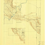 United States Geological Survey Jensen, UT-CO (1910, 125000-Scale) digital map