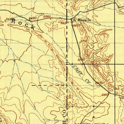 United States Geological Survey Jensen, UT-CO (1910, 125000-Scale) digital map