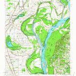United States Geological Survey Jericho, AR-TN (1961, 62500-Scale) digital map