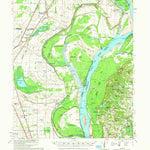 United States Geological Survey Jericho, AR-TN (1962, 62500-Scale) digital map