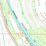 United States Geological Survey Jericho, AR-TN (1970, 24000-Scale) digital map