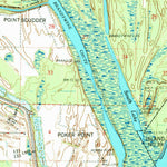 United States Geological Survey Jericho, AR-TN (1975, 62500-Scale) digital map