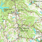 United States Geological Survey Jericho, AR-TN (1975, 62500-Scale) digital map