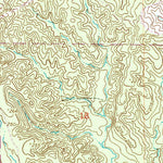United States Geological Survey Jericho, LA (1954, 24000-Scale) digital map
