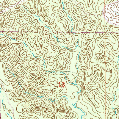 United States Geological Survey Jericho, LA (1954, 24000-Scale) digital map