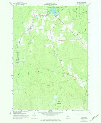 United States Geological Survey Jericho, NY (1966, 24000-Scale) digital map