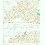 United States Geological Survey Jericho, TX (1964, 24000-Scale) digital map
