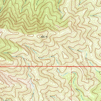 United States Geological Survey Jericho, UT (1967, 24000-Scale) digital map