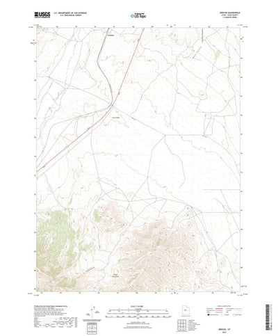 United States Geological Survey Jericho, UT (2023, 24000-Scale) digital map