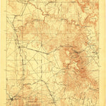 United States Geological Survey Jerome, AZ (1905, 125000-Scale) digital map